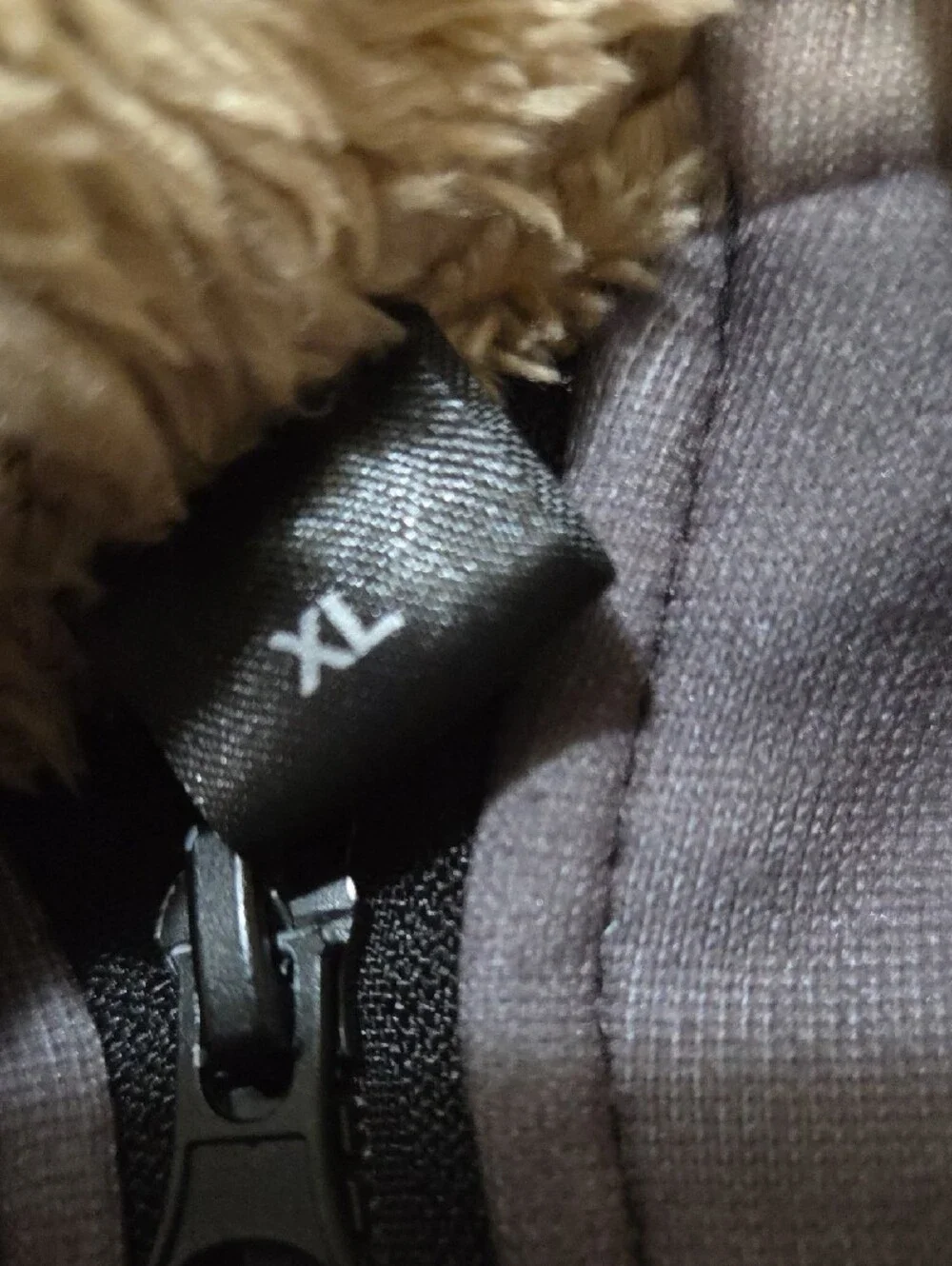 Carhartt Gray/Green Hooded Zip-Up Jacket with Sherpa Lining